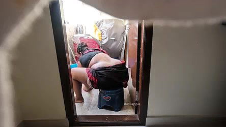 Young boy jerking dick infront of Andhra maid Swathy