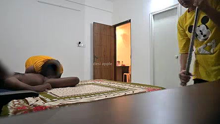 wife sucking dick infront of vietnami maid