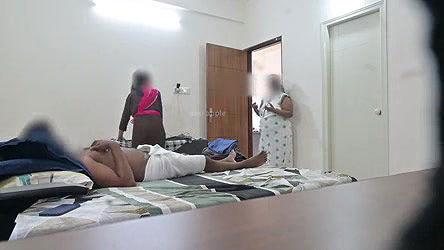 Threesome with Indian maids