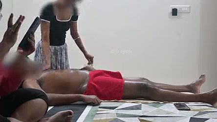 threesome massage spa