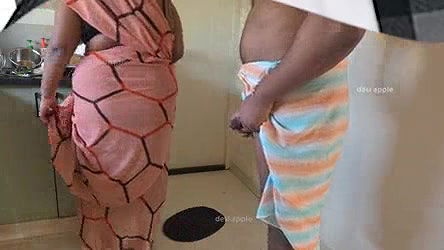 Tamil house owner jerking dick infront of maid sasikala in kitchen