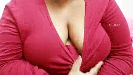 Sexy girlfriend showing boobs