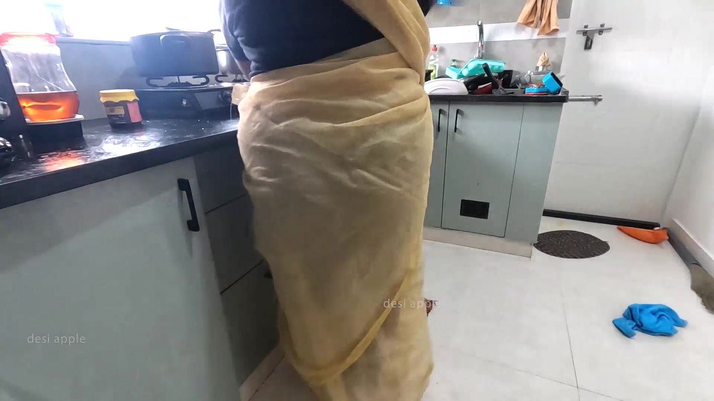 Maid jerking dick when wife is not at home