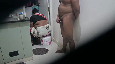 jerking dick infront of aunt