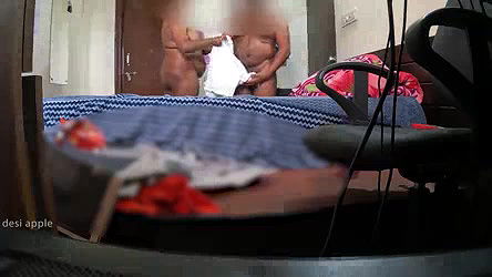 Indian office Girl doing free handjob for boss