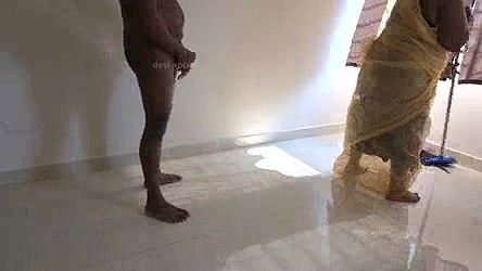 Indian maid having fun with devar