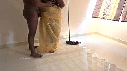 Indian maid having fun with devar