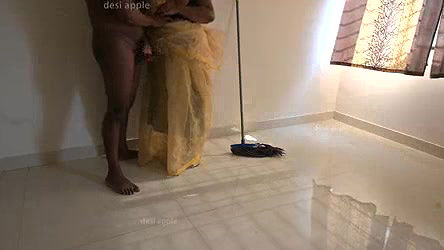 Indian maid having fun with devar