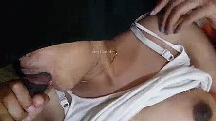 Indian girlfriend sucking my dick hardly