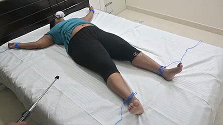 Indian desi girl got tied on bed and tortured