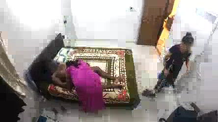 having sex while hotel maid cleaning room