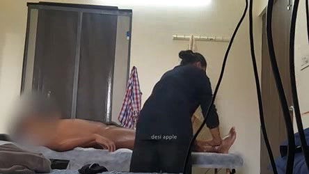 happy ending massage and sucking dick caught in secret cam