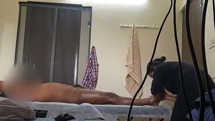 happy ending massage and sucking dick caught in secret cam