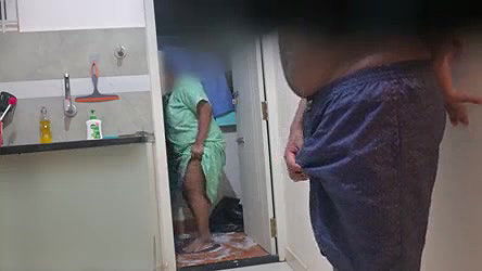 flashing dick to maid rasiya