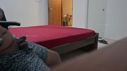 Flashing dick on real maid with twist