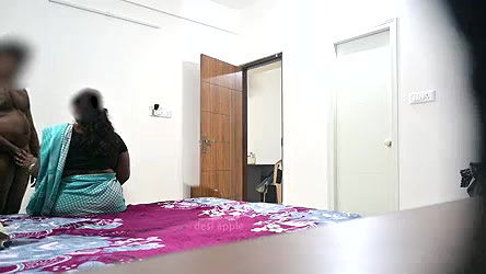 Fantasy fucking with wife infront of maid