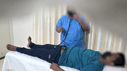 Doctor jerking patient dick Part 2