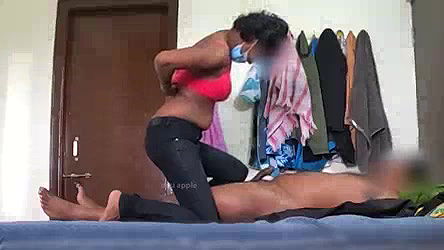 Dick massage and boobs sucking caught in hidden cam