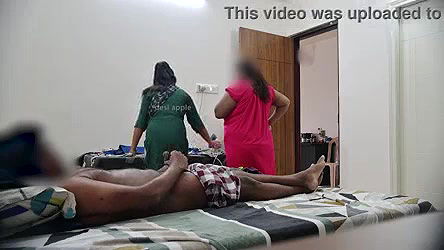 Dick flashing to two maids at same time