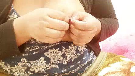 Asian sexy aunty with big tits