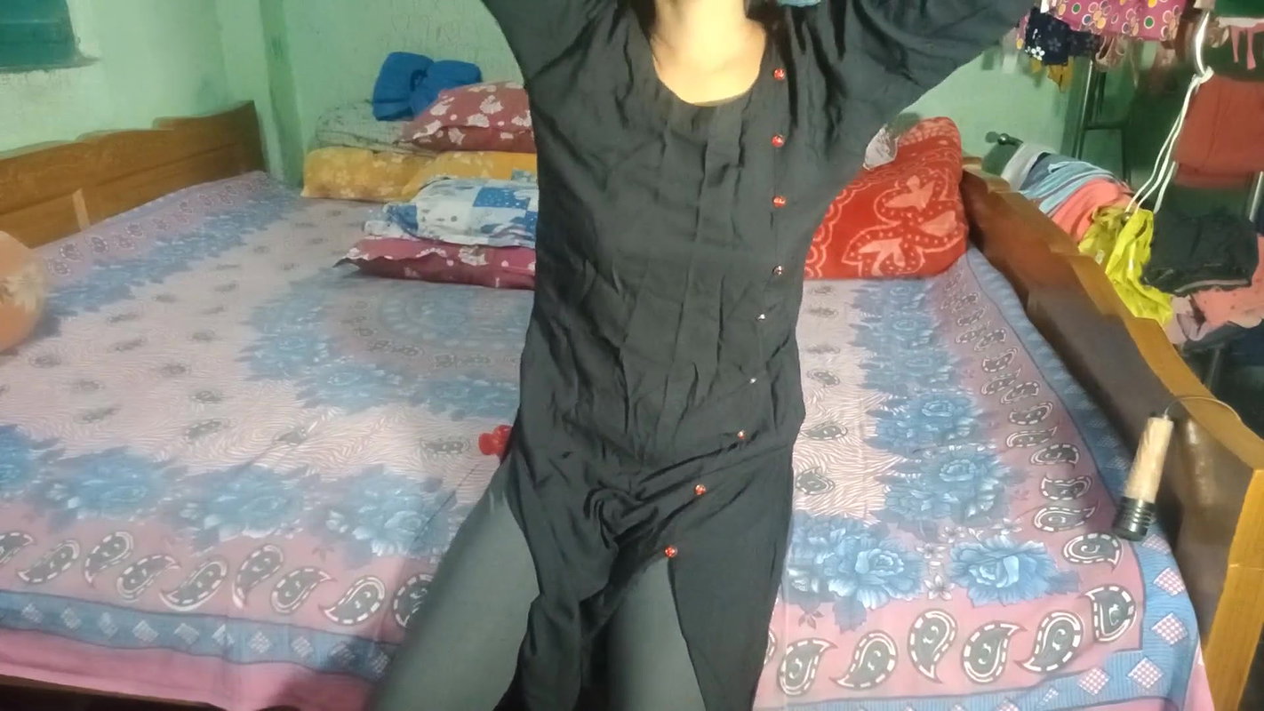Pinki bhaiya turns when she was changing clothes for party and hard fucking