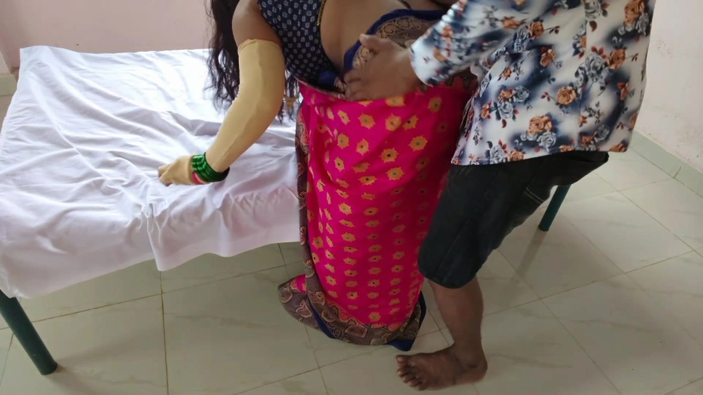 Clear Marathi voice sex video,Marathi maid has a very hard doggy and anal style sex with her boss