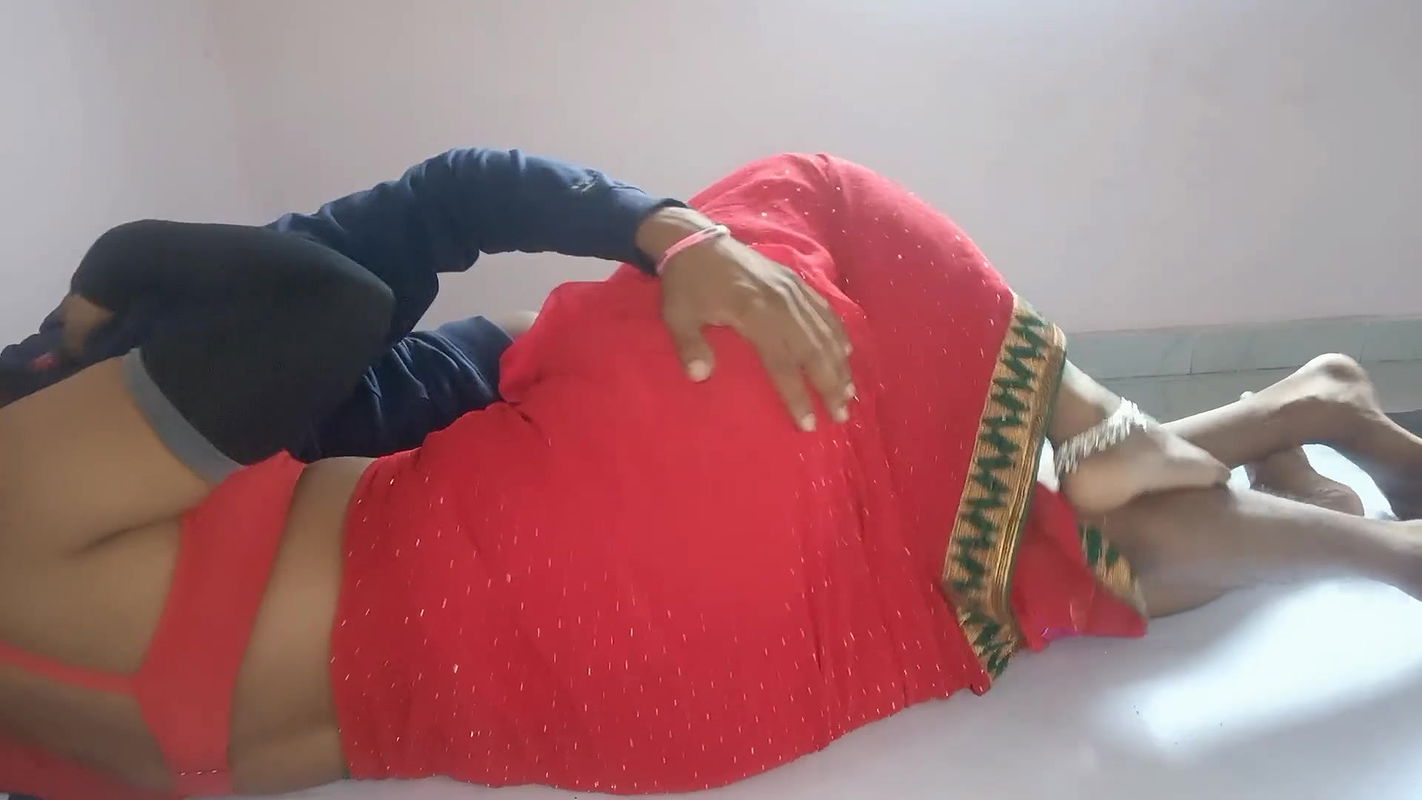 Cute saree aunty gets naughty with her devar for rough and hard anal sex after romance