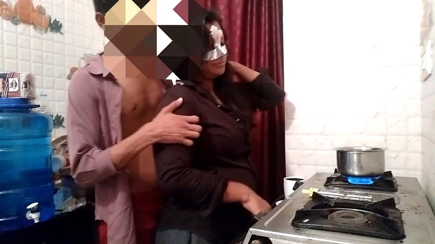 Indian husband wife kitchen romance , and  desi style bedroom sex