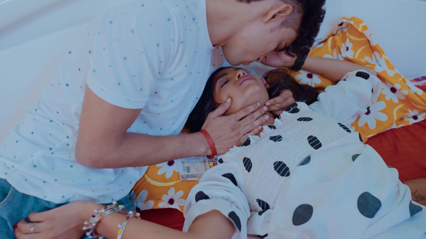 Indian porn star Sanjana gang bang video 7inch huge cock Raj and New bodybuilder boy hardcore fuck