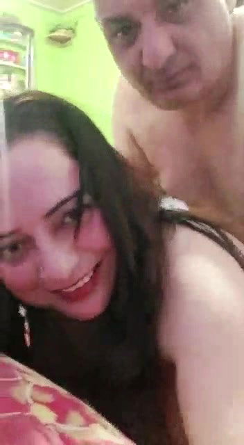 Chubby mature couple Fucking hard with clear talking and moans