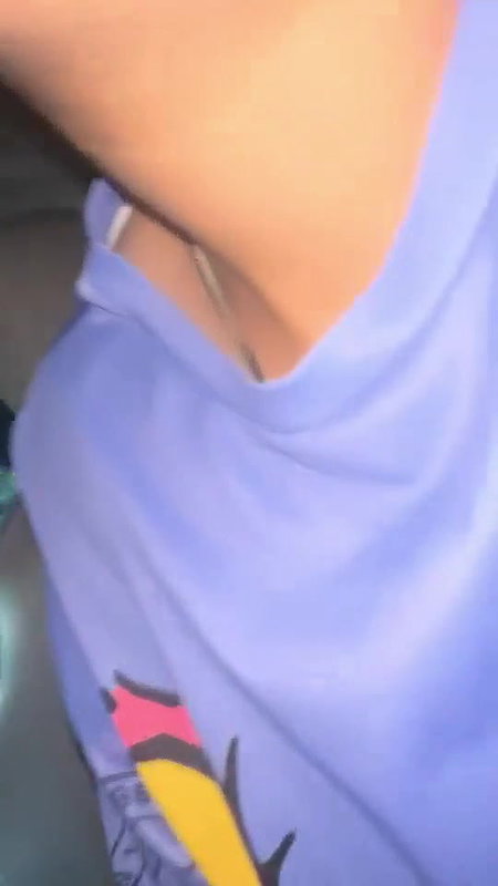 Cute girl having in car