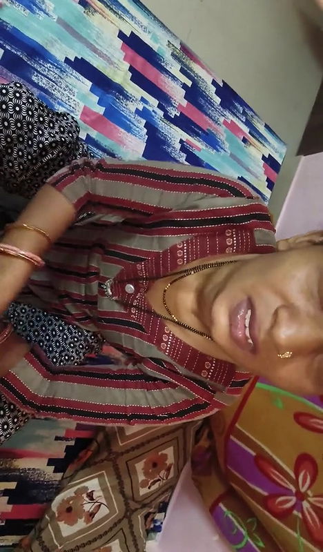 Stepsister shares bed with stepbrother in hotel room