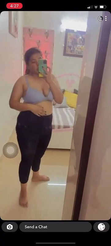 Beautiful Cute Sexy Chubby Girl Showing