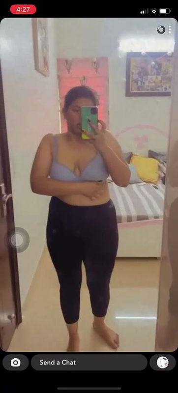 Beautiful Cute Sexy Chubby Girl Showing