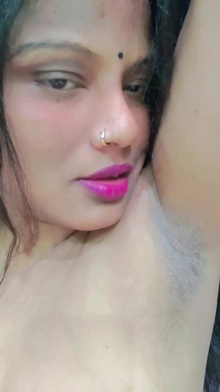 Horny Babe Licking Armpit Showing