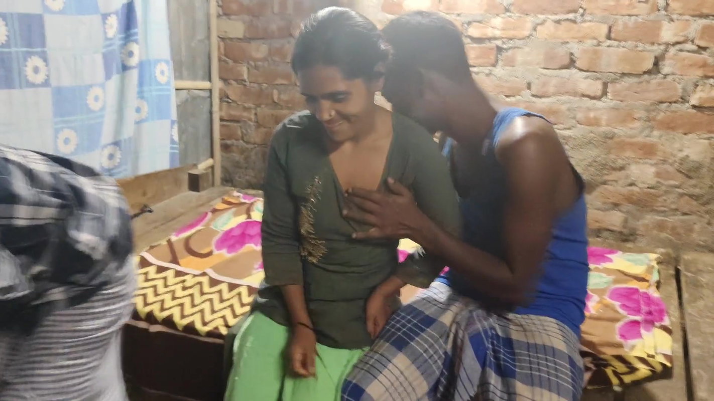 Desi girl first time threesome video part 1