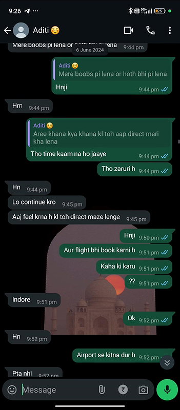 Girlfriend ke sath ki chats on whatsapp Chut se nikla paani ladki ne liye maze