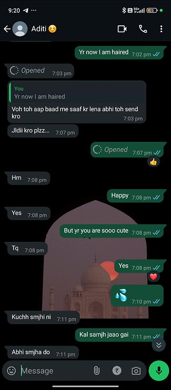 Girlfriend ke sath ki chats on whatsapp Chut se nikla paani ladki ne liye maze