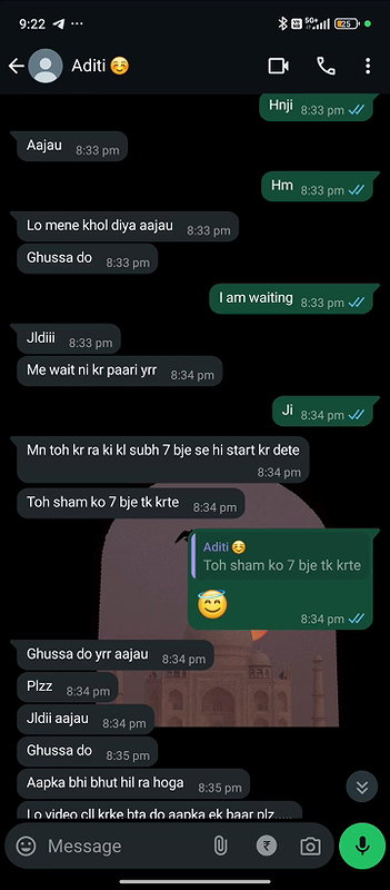 Girlfriend ke sath ki chats on whatsapp Chut se nikla paani ladki ne liye maze