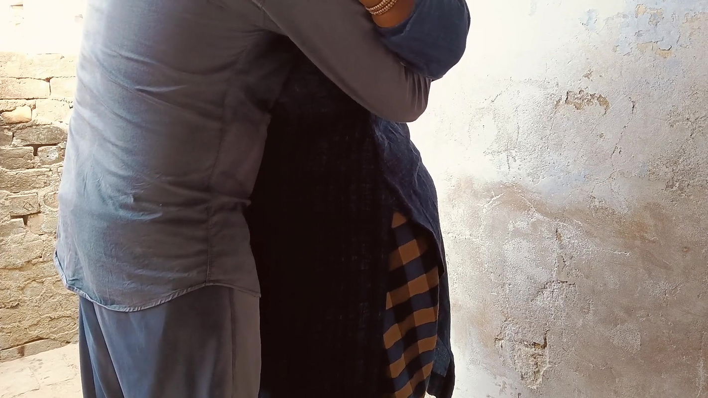 Step brother took step sister to neighbor’s house and fucked her in standing position