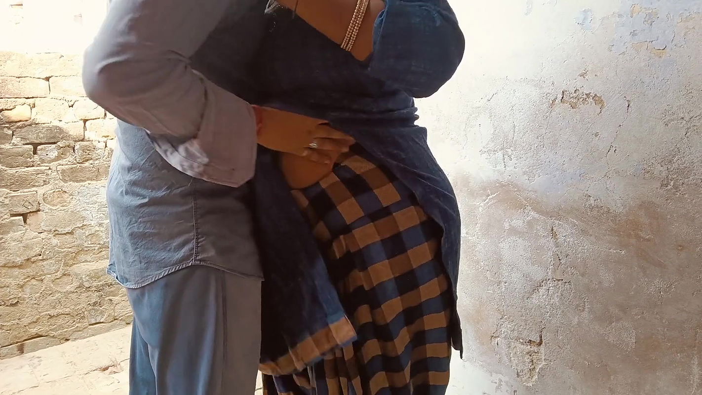 Step brother took step sister to neighbor’s house and fucked her in standing position