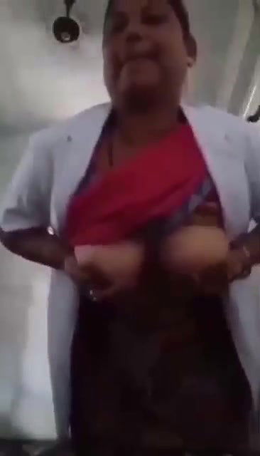 Desi Nurse Showing