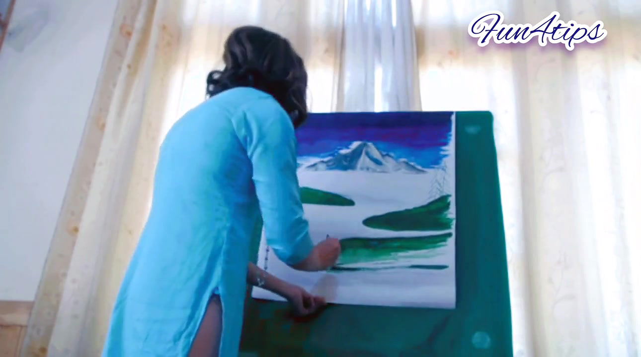 Quick Art with Lovense Inside Pussy