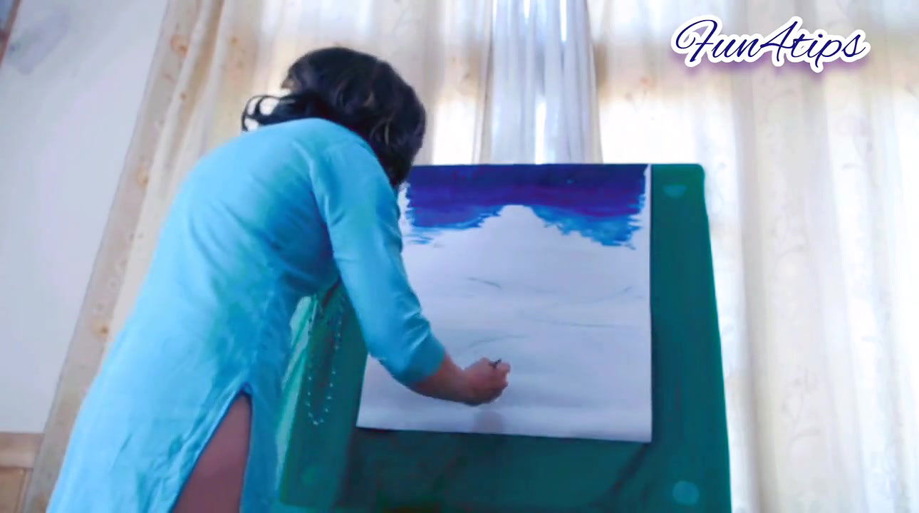 Quick Art with Lovense Inside Pussy