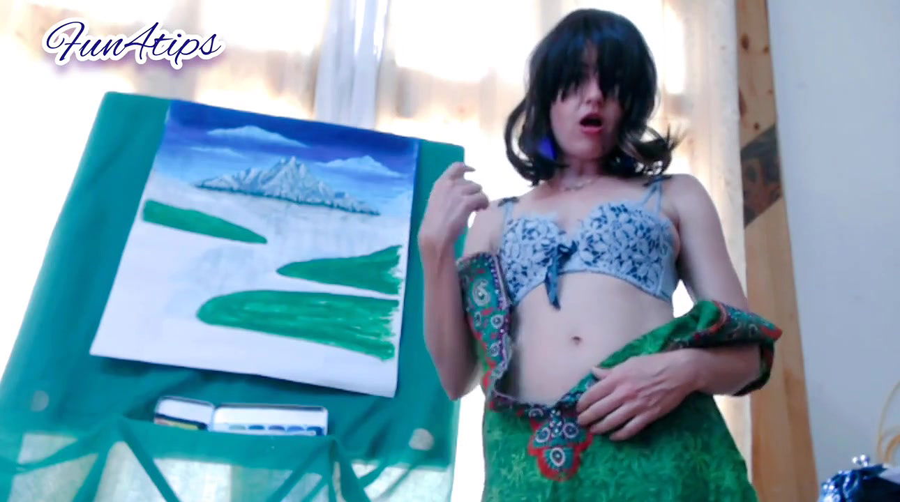 Stunning Tear Dress Striptease