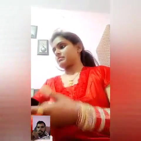 Newly married showing on vc