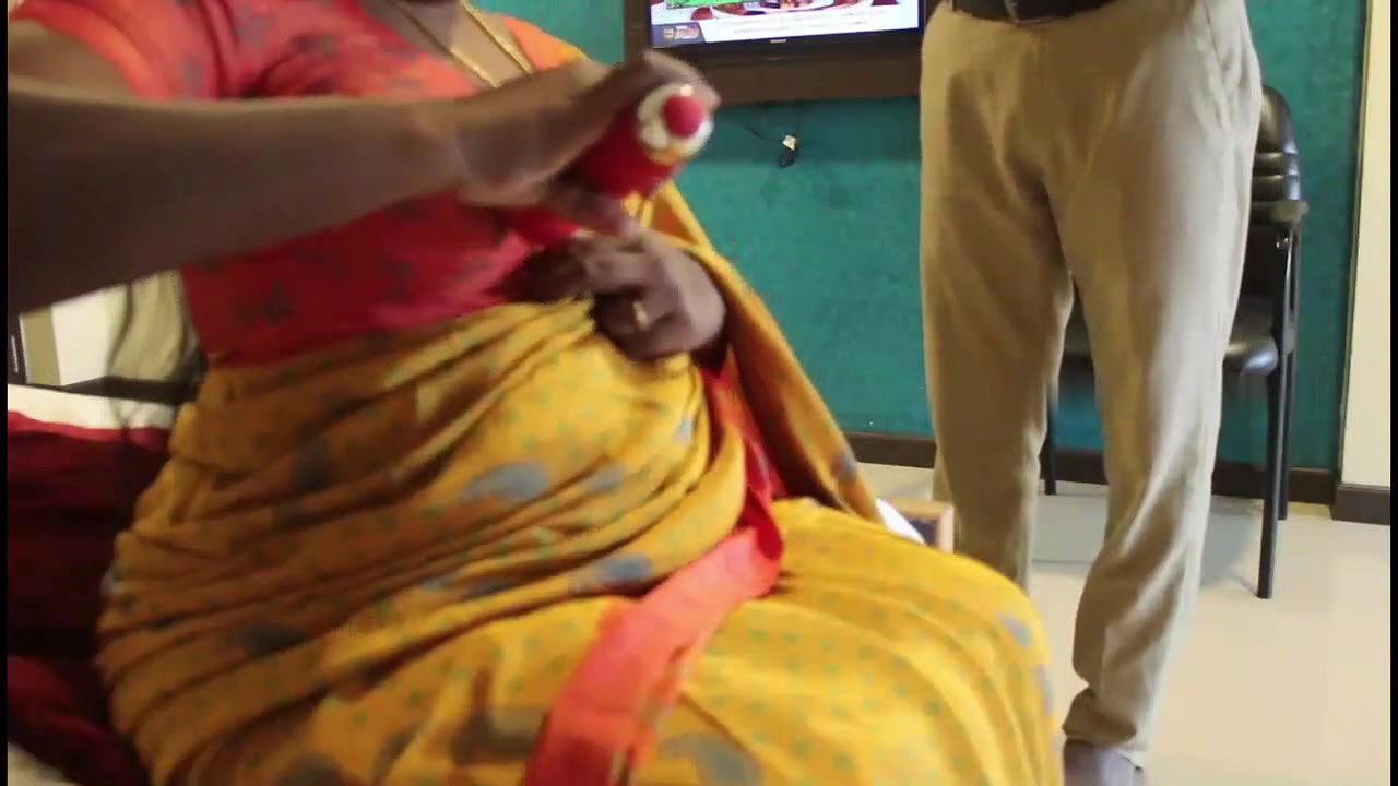 Delivery Boy Fucking Wife with Dildo and Vibrator