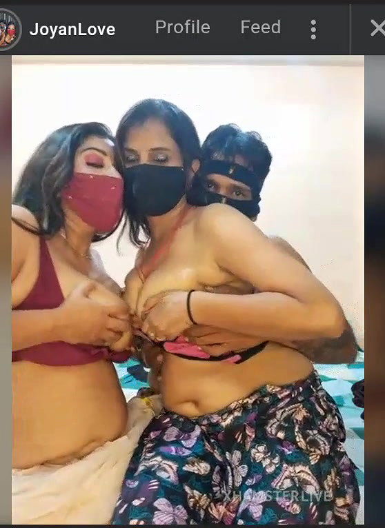 Joyanlove 3some play live cam show