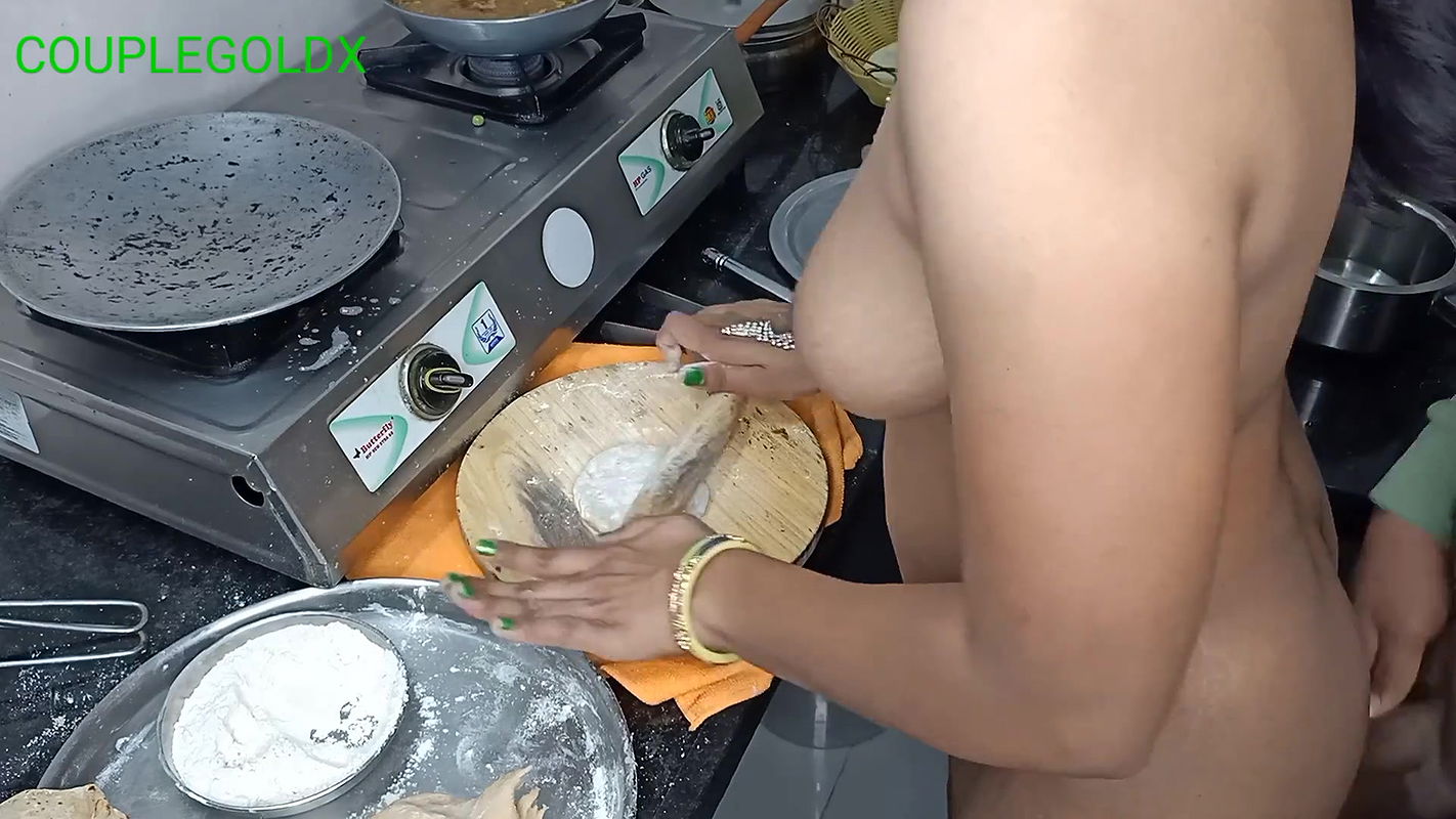 While making roti, I pushed it hard to do two things at once.