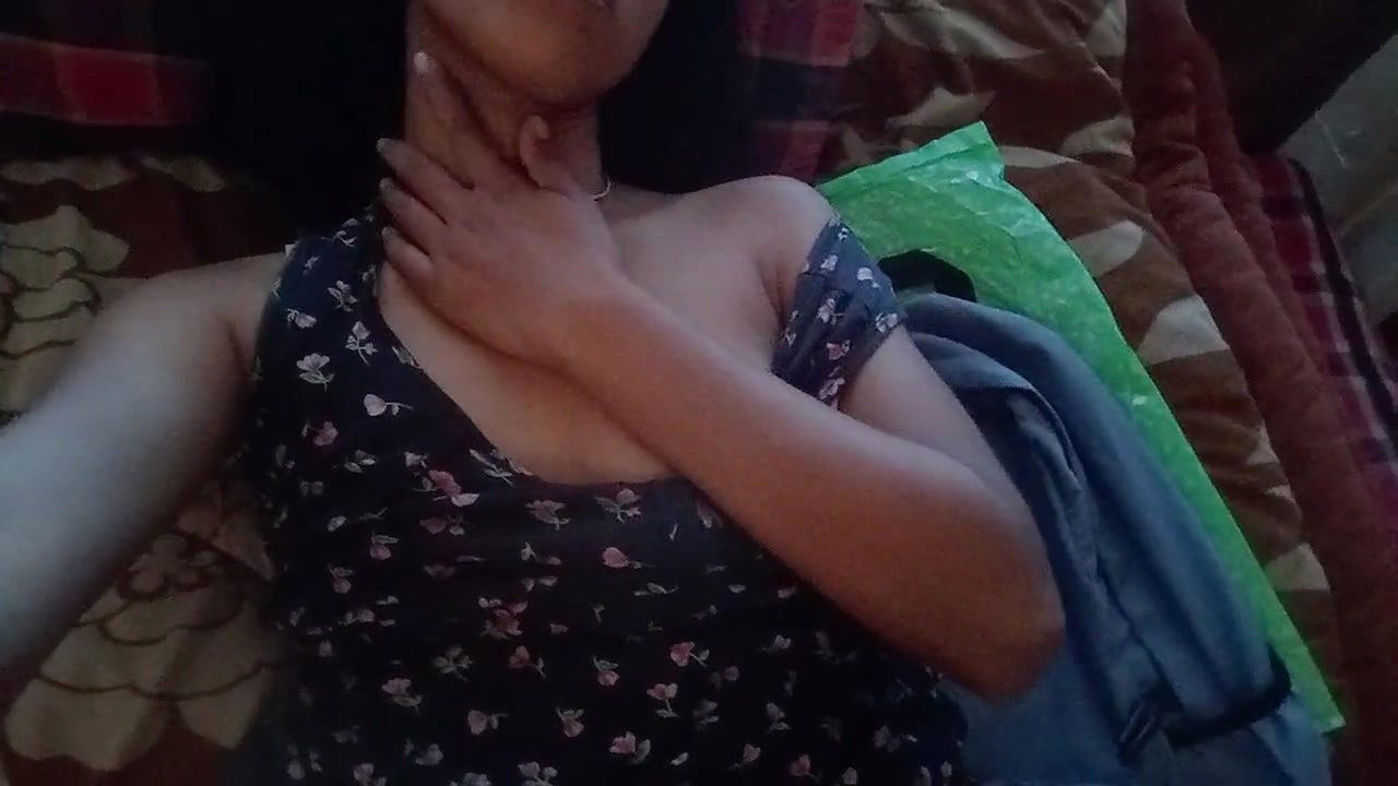 Skinny Indian Camgirl With Puffy Nipples.
